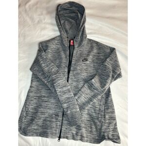 Nike Sportswear Tech Knit‎ Jacket Adult Size Medium Navy Blue Obsidian Women's